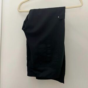 Healing hands petite medium black scrub pants